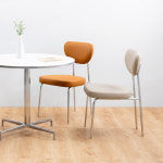 위드퍼니처 U 체어 2개 인테리어 철재 커피숍 카페 식탁 주방 음식점 식당 디자인 업소 의자