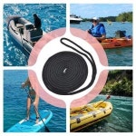 Marine Rope Boat Tow With Eyelet Kayaking Supplies For Sea Pontoon Lake Tubing Water Sports