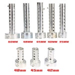 범용 오토바이 배기 캔 머플러 삽입 배플 소음기 조절 가능한 흡음 플러그 Short