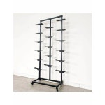 신발 진열 스탠드 디스플레이 A 정리 구두 선반 1 높이 150 가로 60 세로 단면