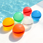 플레이맥스 플레이맥스 플레이맥스 실리콘 워터볼 원형 6종 세트 물놀이장난감 물풍선