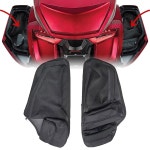 FWXEOZ 모터사이클 새들백 뚜껑 정리함 사이드 케이스 트렁크 보관 기어 백 포켓 혼다 윙 투어 DCT 에어백 1800 GL1800 F6B 2018-업 가방... 