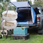 차박 캠핑빨래망 여행 텐트빨래걸이