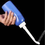 여행 캠핑 공공 화장실 휴대용 수동 비데 간이 이동식 휴대용비데