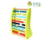 어린이 원목 수학교구 수세기 컬러주판 아이들교육 학습놀이