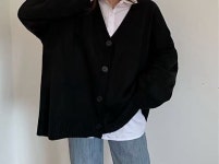 파파브로 2컬러 남성 가디건 DMCCAQCC162