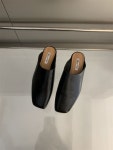 스퀘어토 블로퍼 로우힐 슬리퍼형 로퍼 여자 뮬로퍼 여름용 240 J2439-2