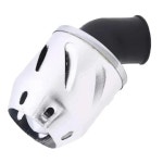 오토바이 에어 필터 흡입구 알루미늄 스쿠터 피트 더트 바이크 쿼드 버그용 1 은