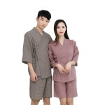 황토찜질복 사우나복 황토 찜질방복 상하의세트 건식 찜질방 성인 한증막