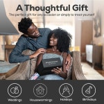 화이트 글래스 비누 로션 디스펜서 세트 - 욕실 트레이 리퀴드 핸드 펌프 게스트 호텔 스파 레스토랑 을 위한 모던 액세서리 Hand Dish Amber