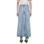 GANNI 해외배송 가니 하이 웨이스트 와이드 라이트 워시 크롭 진 J1197 565