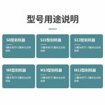 묘목 고정 클립 지지대 고추대 식물 나뭇가지 지주대 줄기 나무가지 M형 3근 약 78개