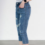 헤짐 데님 7부 스판 L 29 30 4207-7