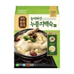 풀무원 깊은풍미 반듯한식 능이버섯 누룽지백숙 KIT 간편조리 1250g 1개입