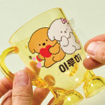 네임코코 엠보픽스 꾸미기 네임 스티커 EB01 숑푸커플