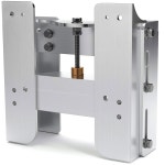 보트 스티어링 시스템용 8 아웃보드 모터 잭 플레이트 조정 가능한 Fiberfly 알루미늄 수동 4 Inches