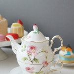 로즈플로라 티포원 티포트 커피잔 찻잔 머그