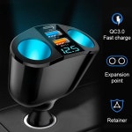 SEAMETAL PD QC3 0 차량용 전화 충전기 12V 24V 범용 자동 시가 라이터 어댑터 Type-C USB 소켓 고속