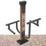 야외 운동기구 하체근육풀기 공원 운동장 체육시설