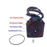 야마하 선외기 엔진 115-225 F150 F115용 보트 모터 03 04 틸트 트림 68V-43880-00 01 67H-43880-00 07 46H-43880-00