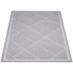 베이직 덜 지저분한 고양이 쓰레기통 매트 무향 24 x 35 1 Count Pack of 1