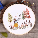 프랑스자수 세트 십자수 패키지 소녀의꿈