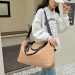 여행 외출 캐주얼 퀼팅 보스턴백 크로스백