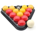 이스트 이글 당구공 빨간색과 표준 풀볼 세트 - 2-1 4