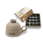 천년거북희상 천년거북 초간편 쑥뜸기 세트 온구기 쑥봉 30개입 가정용 무연뜸 이중발효 한방 한의원 간접 쑥뜸