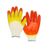 송학 국산 이중코팅 황이중 장갑 13G 50개 작업용 낱개포장