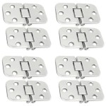 보트 Rvs 해양 액세서리용으로 광택 처리된 8Pcs 레벨 힌지 등급 스테인레스 스틸 거울