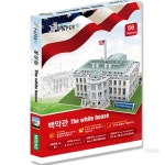 3D 입체퍼즐 백악관 건축물모형 1개