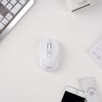 지클릭커 지클릭커 마들렌 미니 OP25 무선 블루투스 듀얼 모드 마우스