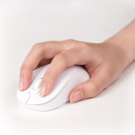 지클릭커 지클릭커 마들렌 미니 OP25 무선 블루투스 듀얼 모드 마우스