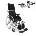 대세엠케어 대세엠케어 수동 알루미늄 멀티 침대형휠체어 노인용 환자용 P7005