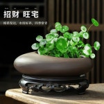 꽃꽂이 화병 수반 도자기 세트 침봉 인테리어 화기 타원형 펀칭테이프 트럼펫 자사 중등의