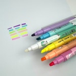 지워지는 6색 형광펜