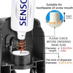 리지폴 칫솔 홀더 치약 디스펜서 세트 자동 압착기 디스펜서 키트 벽걸이 욕실 액세서리