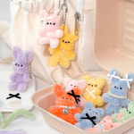 랜덤 미니 모루 키링 만들기 4개