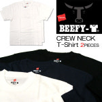 UNKNOWN Hanes BEEFY-T 반소매 크루넥 2장조 비피 T셔츠 4색 pepp izks 010 특대 H5180-2