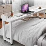 대형 이동식 침대 노트북 크로스 책상 간이 베드 테이블 보조 모델