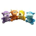 강아지 극세사 애착 인형 몬스터 색상랜덤 1P 삑삑이