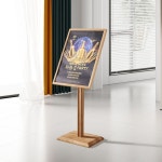 메뉴판 거치대 우드 메뉴거치대 선반 표 외부 입구 1 레스토랑 터 기록판 Z10Y 입간판 1 Z10Y 선반