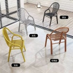 알루미늄의자 등받이 라운지 알미늄의자 스틸 미세