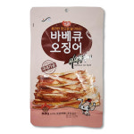 진주식품 진주식품 바베큐 오징어 50g 촉촉오징어 오징어귀채 주전부리 마른안주