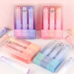 펜 모멘트 컬러 하이라이터 펜 세트 미니 소형 허리 브러시 팁 아트 마커 라이너 그림 그리기 학교