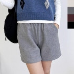 모노무드 xmfl-2 여성 여자 반바지 코듀로이 겨울 기모 밴딩 1P
