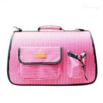 썸데이몰 천국 스포츠 이동가방 줄무늬 L 애견이동가방 강아지캐리어 강아지기내가방 애견가방