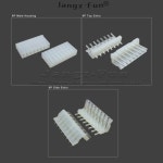 20pcs 8 P CH 3 96 플러그 Molex 핀 수 암 하우징 헤더 커넥터 전기 케이블 전선