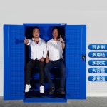 양문형 공구 캐비닛 캐비넷 단 다공판 서랍 타공판 정비 철제 펀칭 선반 1 공구함 액세서리 세트